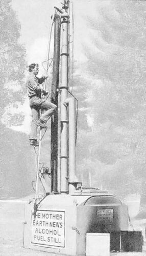 Mother's Six Inch Alcohol Fuel Still